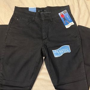 Womens Lee skinny leg black jeans 12S